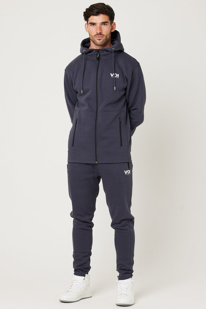 Harley Street Fleece Tracksuit - Navy