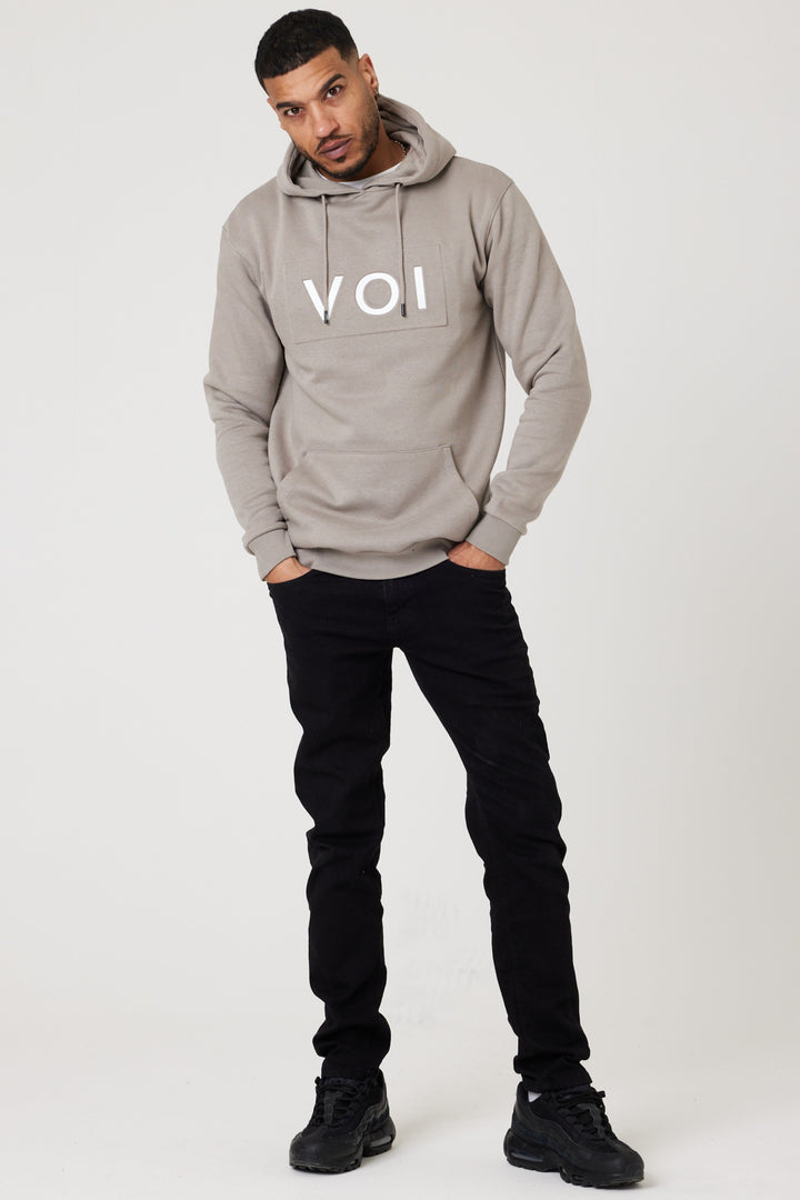 Brooklands Fleece Hoodie - Metal Grey