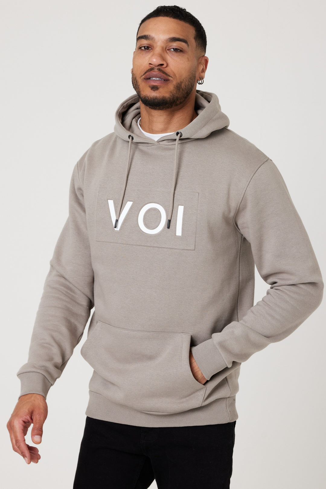 Brooklands Fleece Hoodie - Metal Grey
