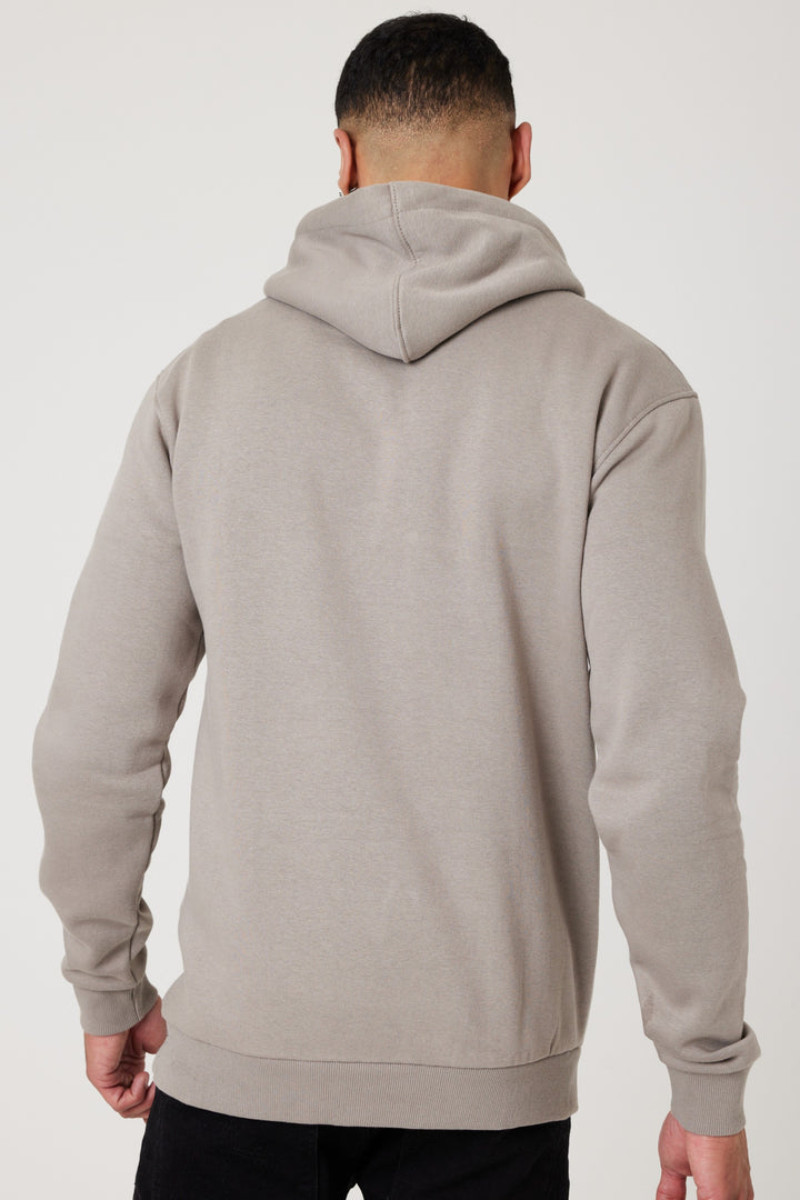 Brooklands Fleece Hoodie - Metal Grey