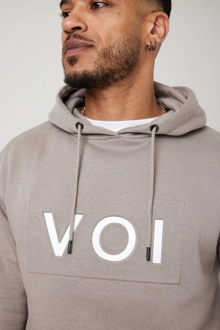 Brooklands Fleece Hoodie - Metal Grey