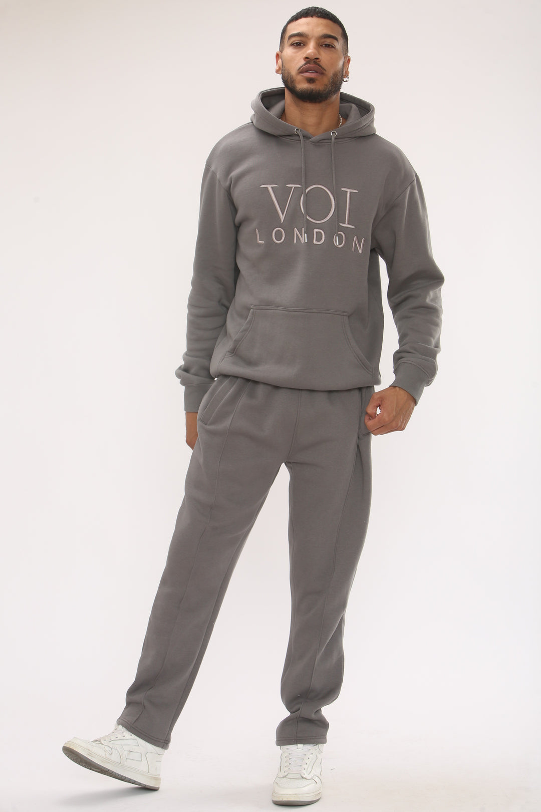 Mason Fleece Tracksuit - Pewter