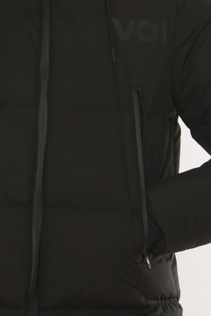 Arden Puffer Jacket - Black