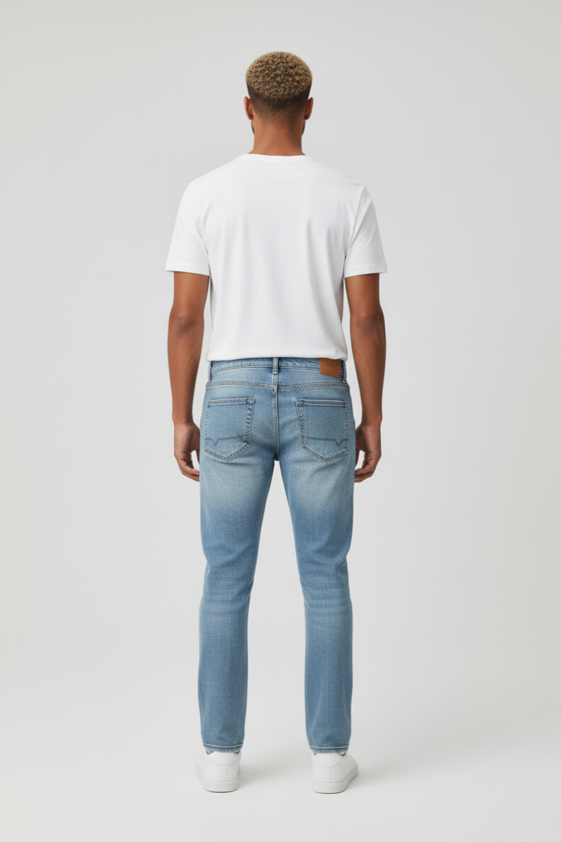 Motion Straight Fit Jeans - Light Blue