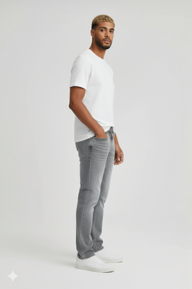 Motion Straight Fit Jeans - Grey