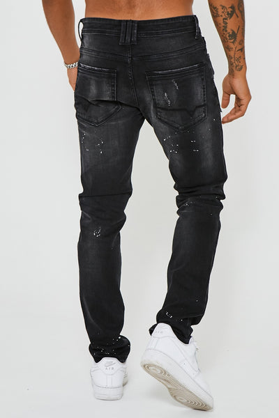 Bardsley Tapered Jean - Black