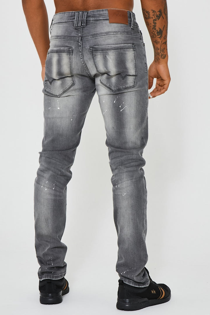 Bardsley Tapered Jean - Grey