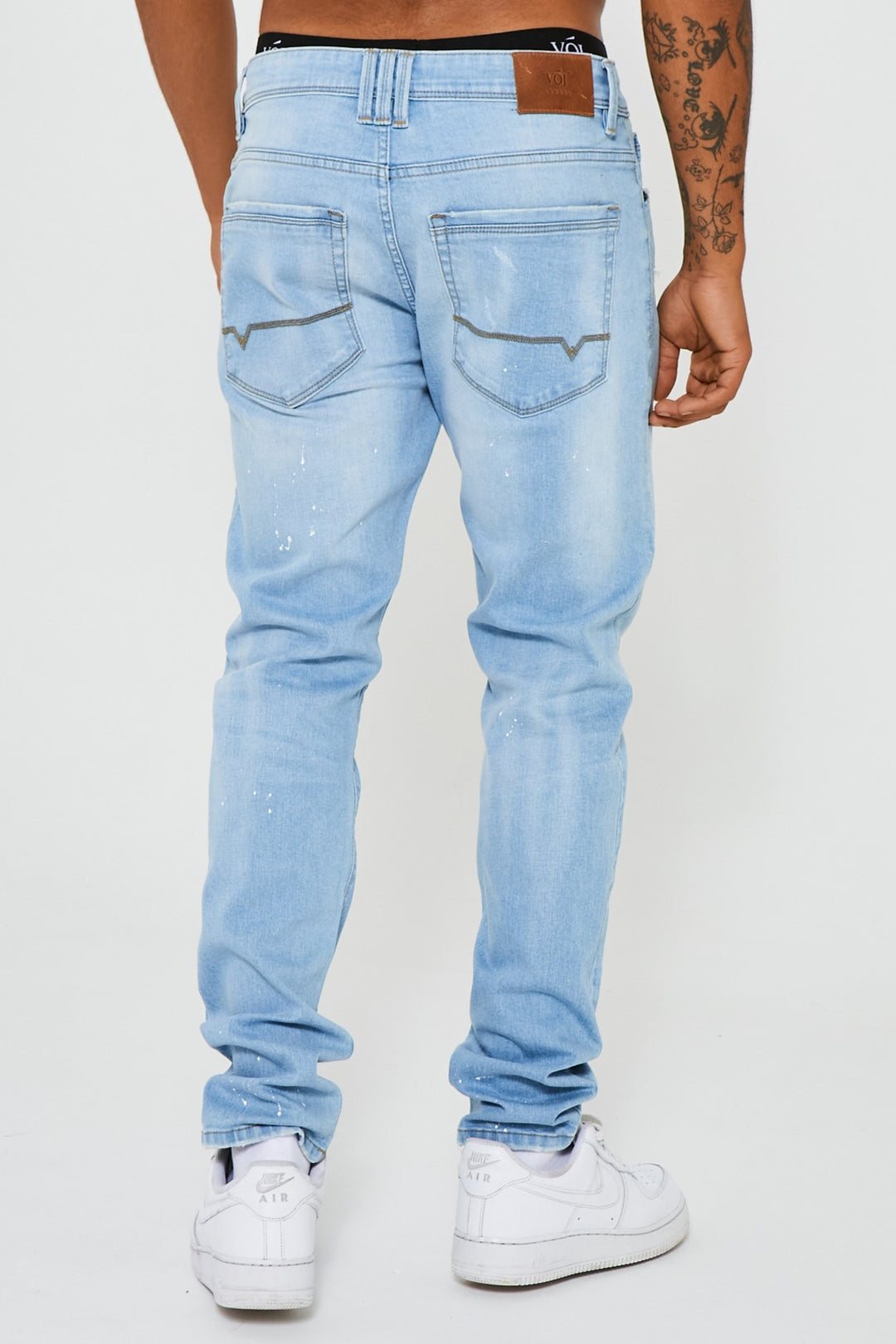 Bardsley Tapered Jean - Ice Blue