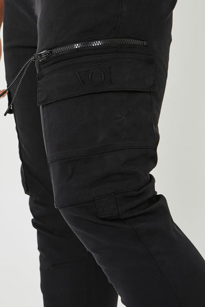 Becklow Cargo Pants - Black