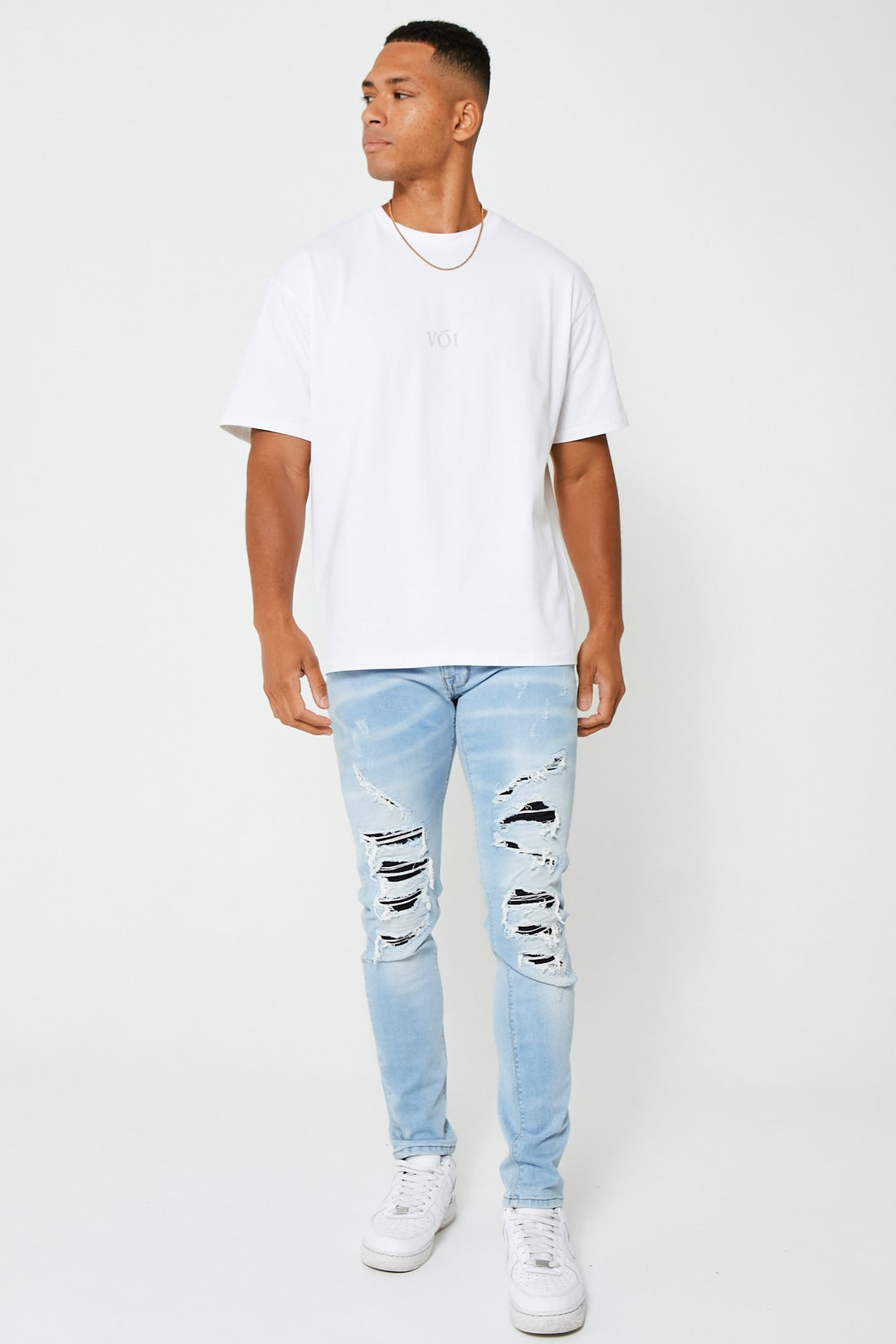 Benhill Tapered Jean - Ice Blue