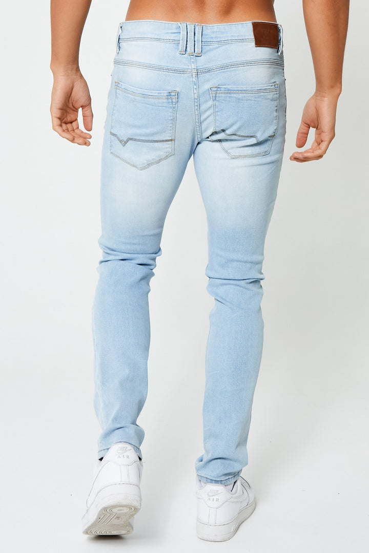 Benhill Tapered Jean - Ice Blue