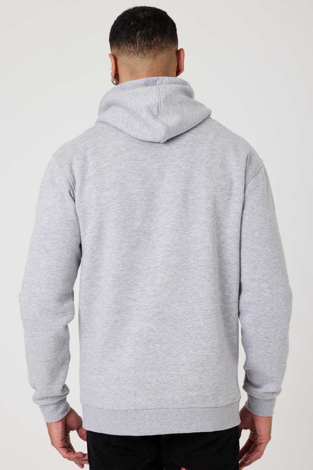 Brooklands Fleece Hoodie - Grey Marl