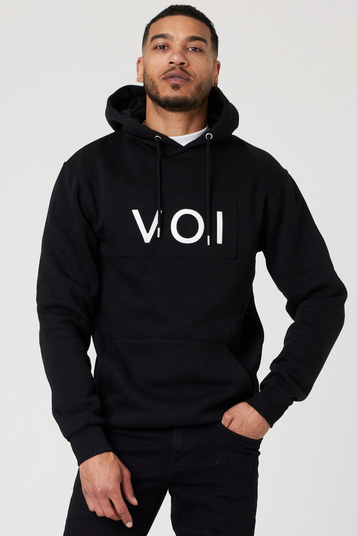 Brooklands Fleece Hoodie - Black
