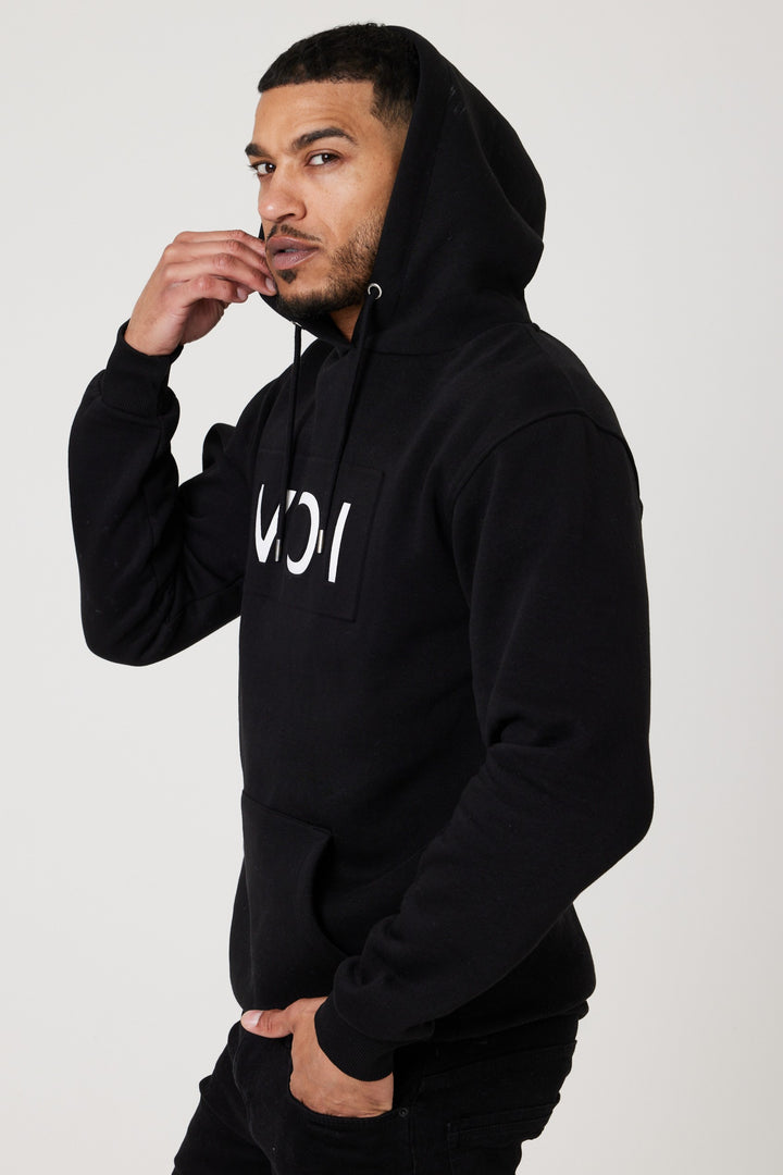 Brooklands Fleece Hoodie - Black