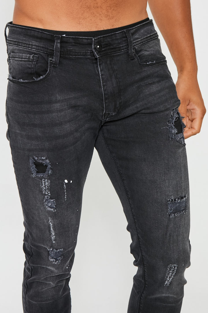 Hackray Antel Tapered Jean - Black