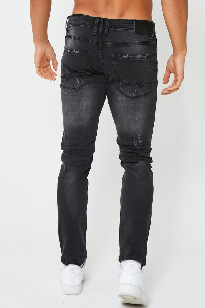 Hackray Antel Tapered Jean - Black