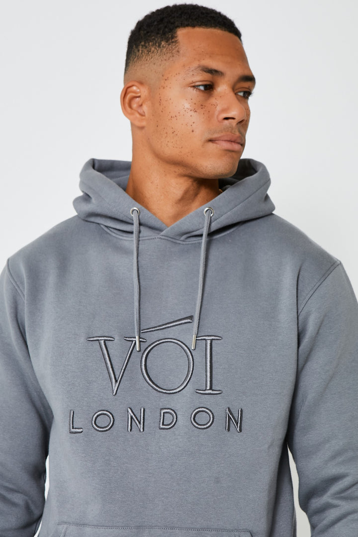 Holloway Road Fleece-Trainingsanzug - Dunkelgrau