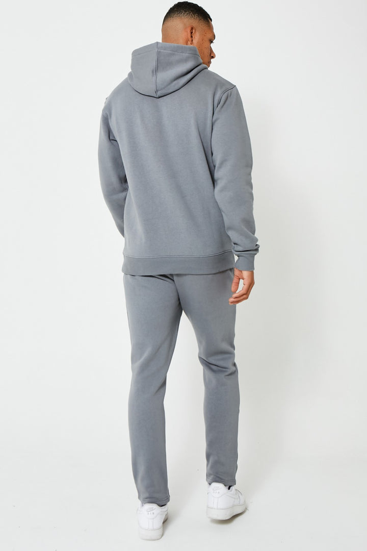 Holloway Road Fleece Tracksuit - Dark Grey