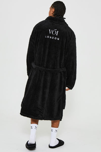 Chatfield Dressing Gown - Black