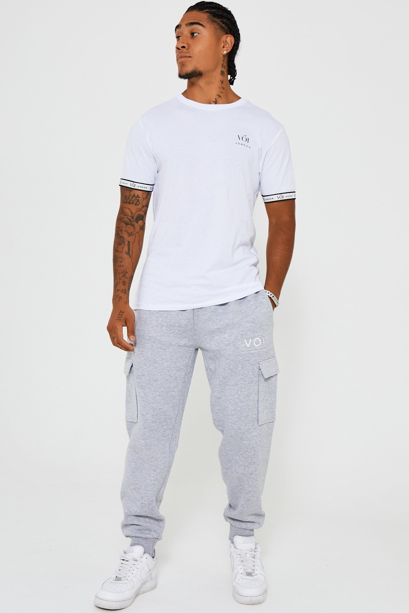 Hoxton Cargo Jogger - Grey