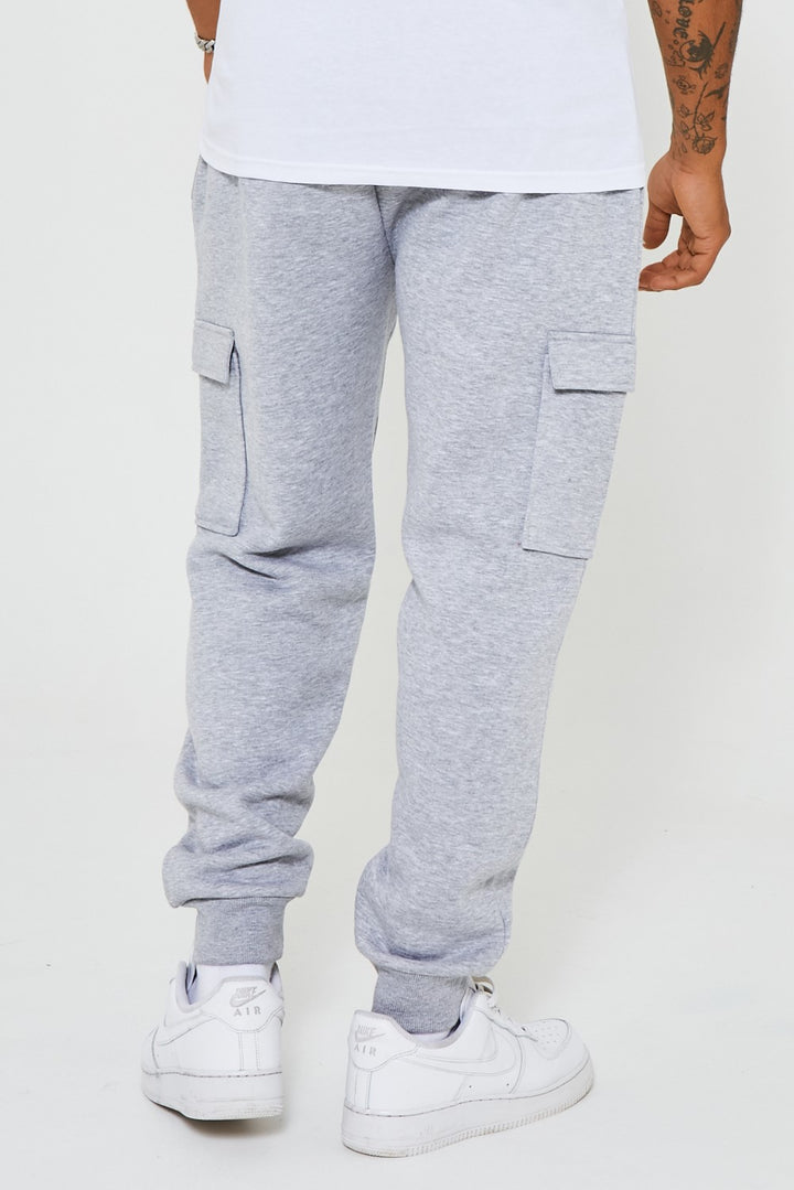 Hoxton Cargo Fleece Jogger - Grijs