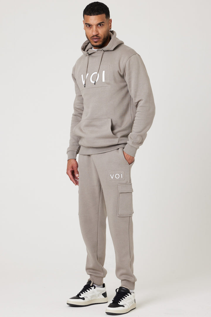 Hampshire Cargo Fleece Jogger - Metal Grey