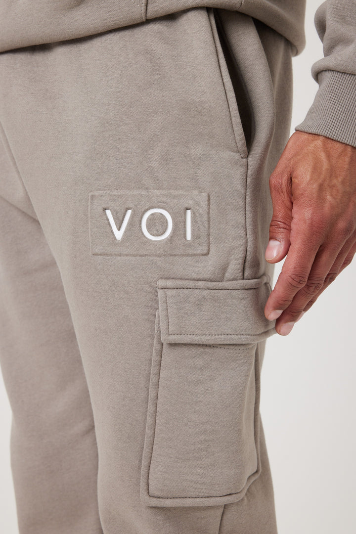 Hampshire Cargo Fleece Jogger - Metal Grey