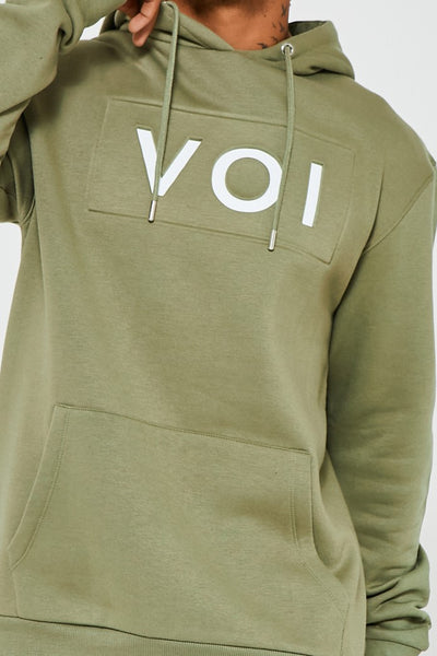 Ireton Logo Hoodie - Khaki