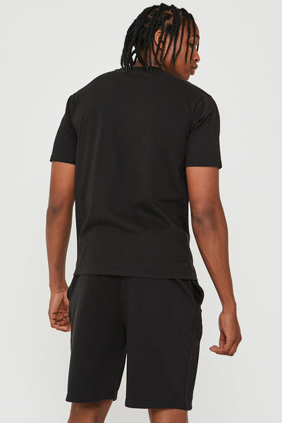 Ivy Road T-Shirt & Short Set - Black