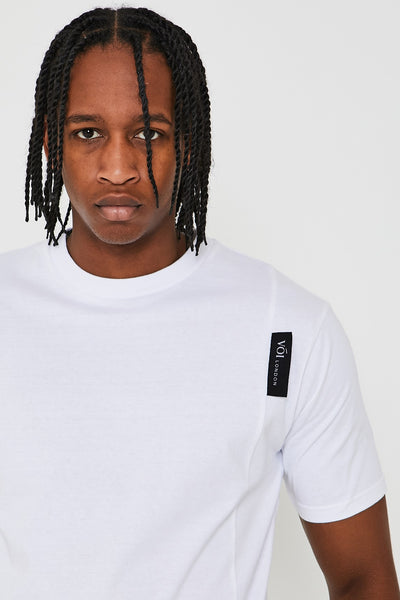 Ivy Road T-Shirt & Short Set - White / Navy