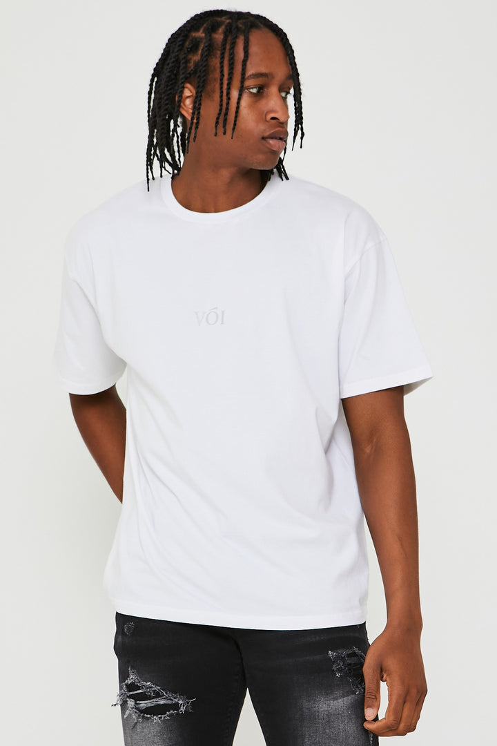 James Street Oversized T-Shirt - White