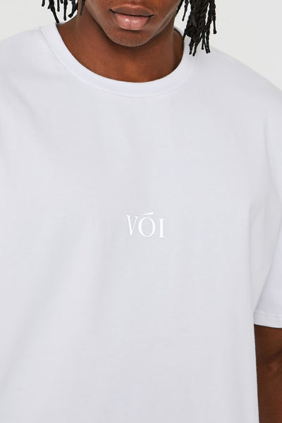 James Street Oversized T-Shirt - White