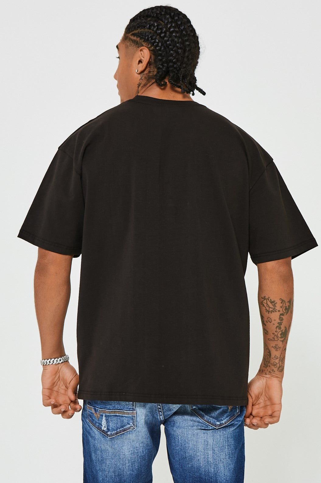 James Street Oversized T-Shirt - Black