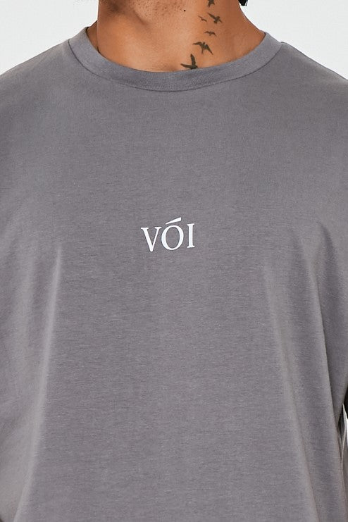 James Street Oversized T-Shirt - Dark Grey