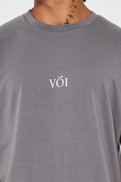 James Street Oversized T-Shirt - Dark Grey