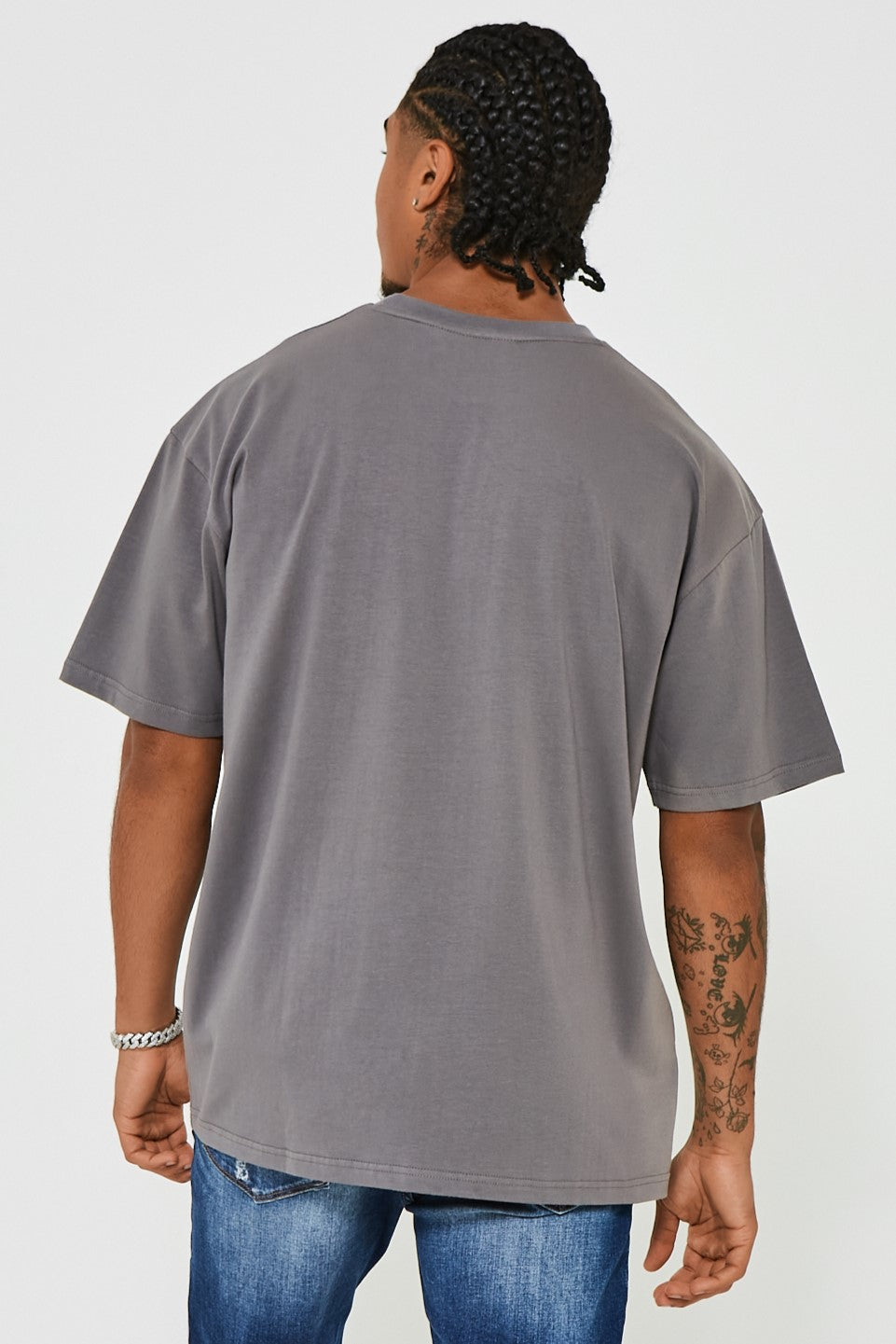 James Street Oversized T-Shirt - Dark Grey