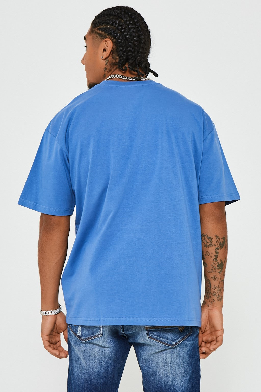James Street Oversized T-Shirt - Federal Blue