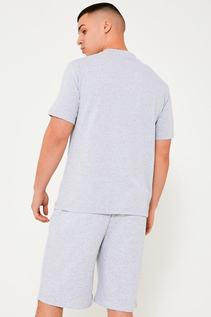 Langdon Park T-Shirt & Short Set - Grey
