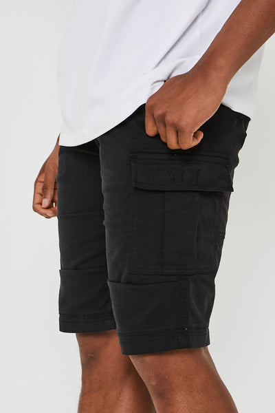 Langford Cargo Shorts - Black