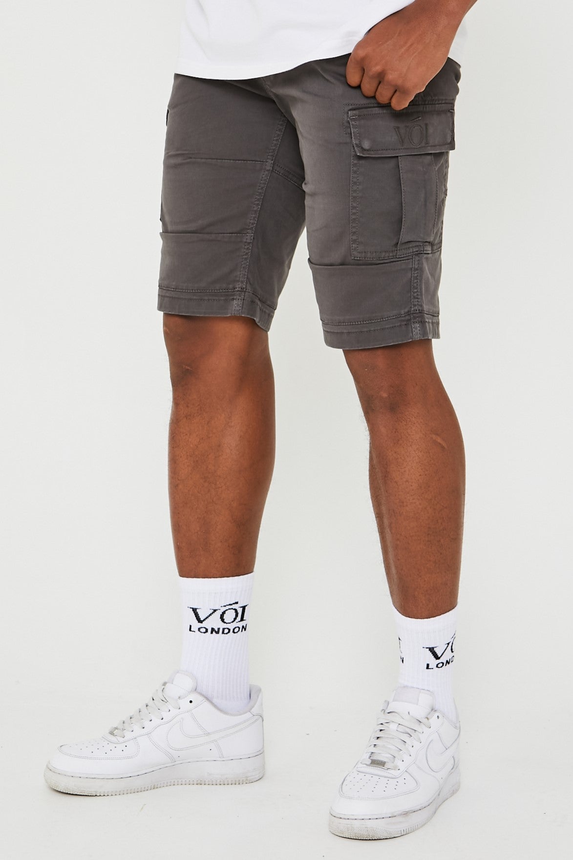 Langford Cargo Shorts - Grey