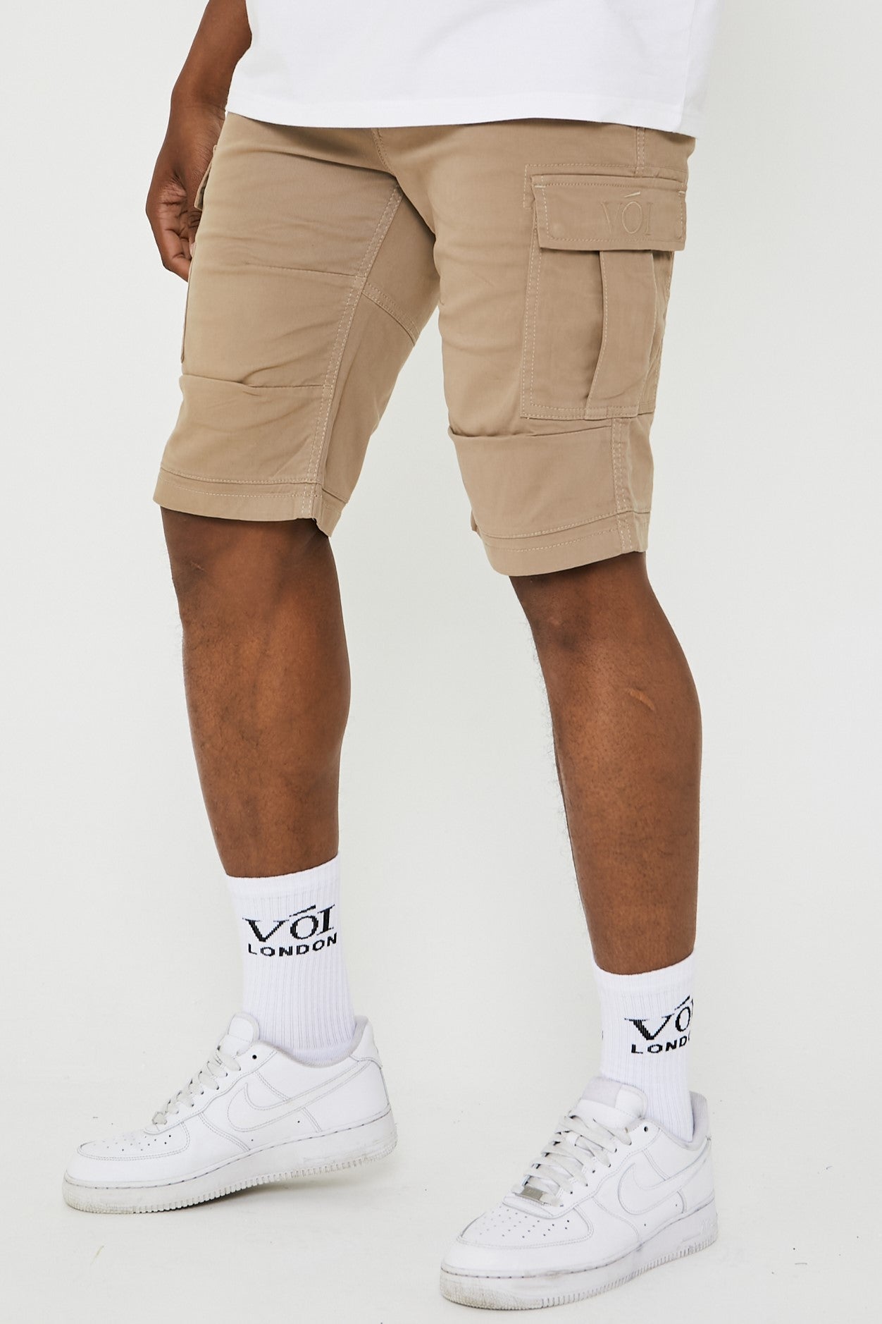 Langford Cargo Shorts - Stone