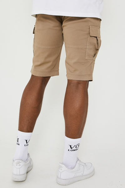Langford Cargo Shorts - Stone