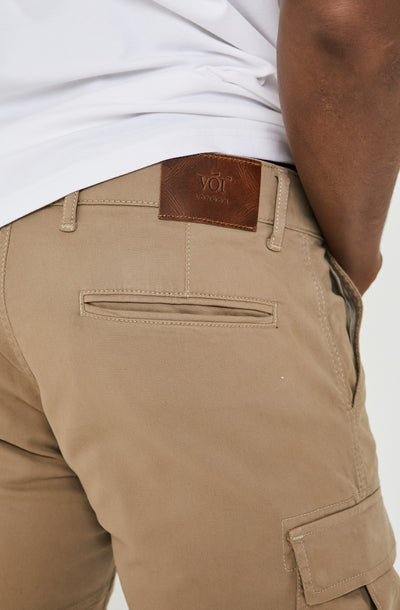 Langford Cargo Shorts - Stone