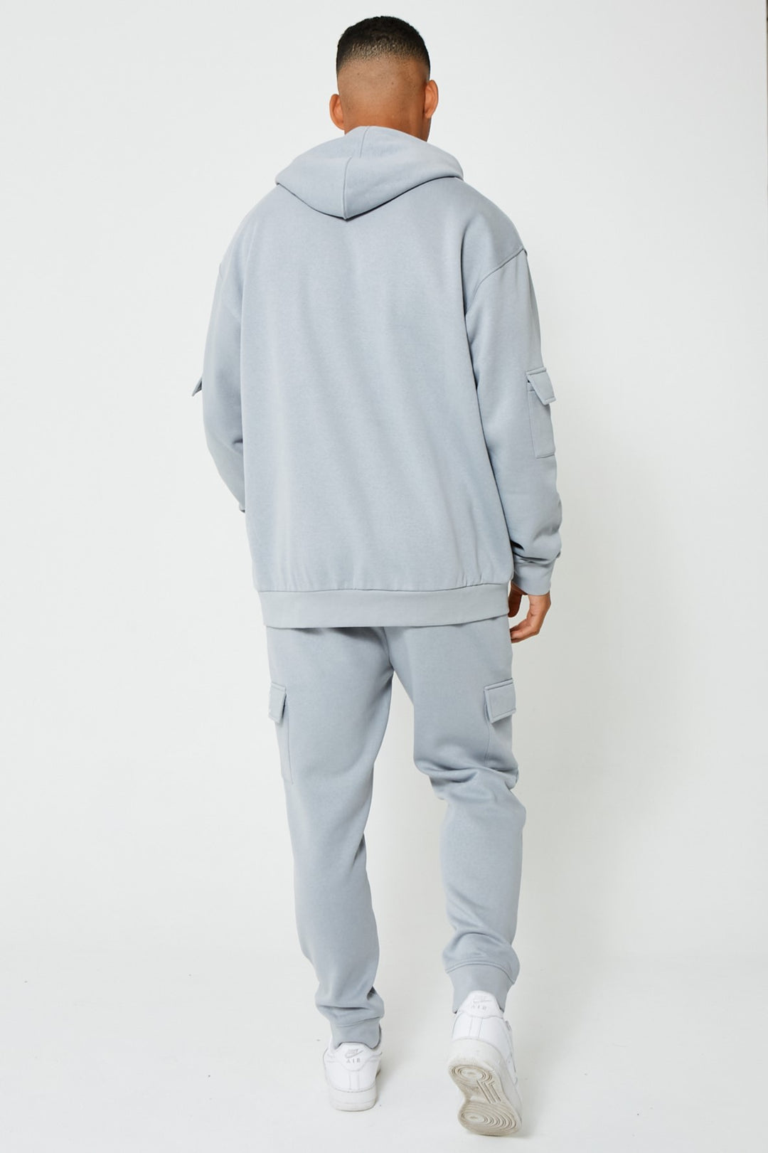 Mansfield Street Oversized Cargo Tracksuit - Grey