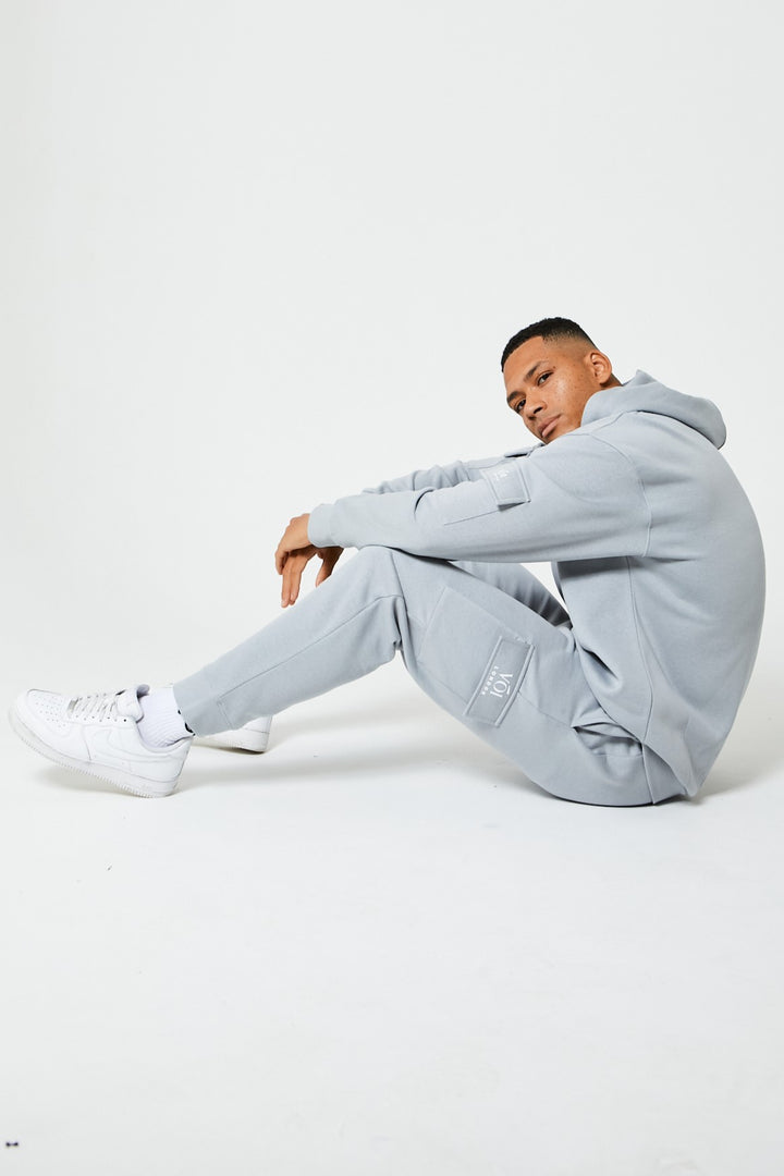 Mansfield Street Oversized Cargo Tracksuit - Grey