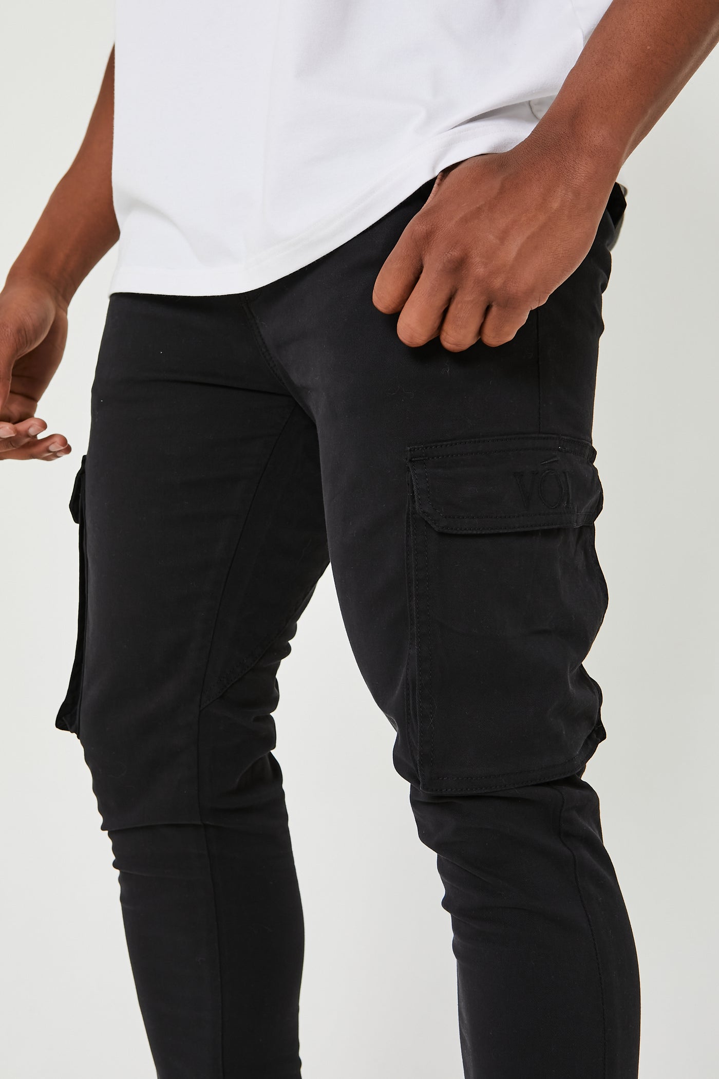 Milton Cargo Pants - Black