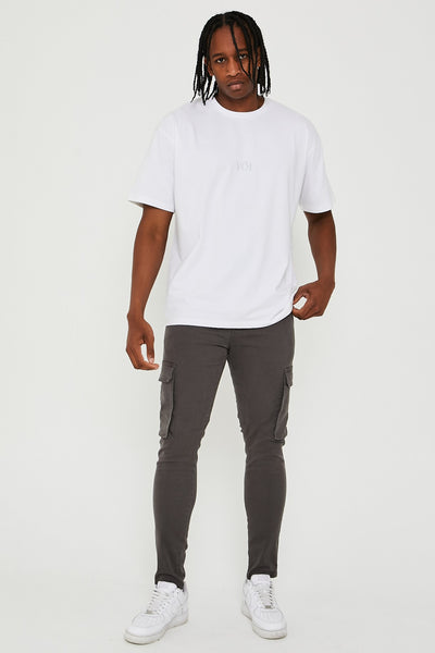 Milton Cargo Pants - Grey
