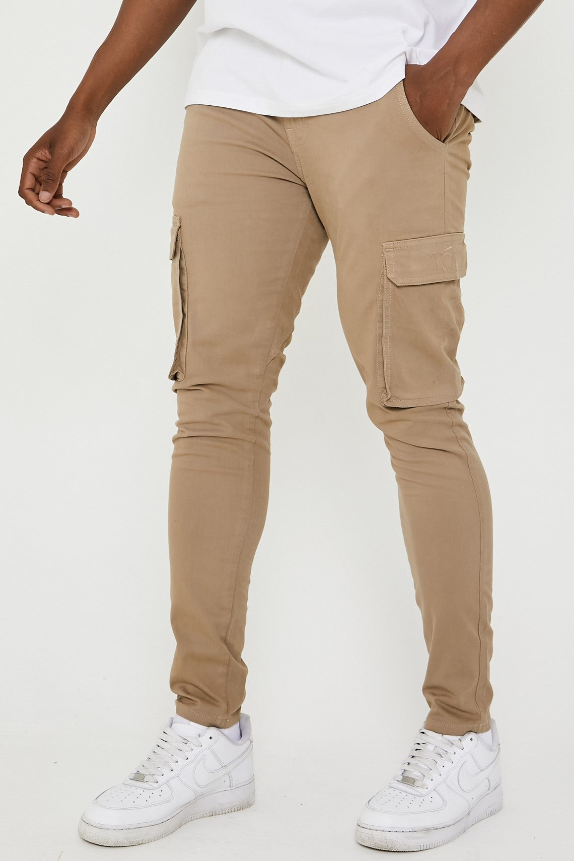 Milton Cargo Pants - Stone