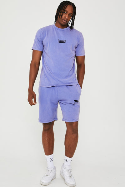 Orton Street Triple Set Short Tracksuit - Blue