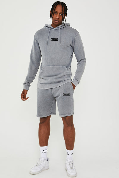 Orton Street Triple Set Short Tracksuit - Grey